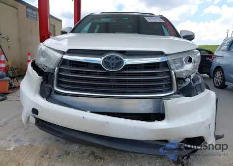 2016 Toyota Highlander Xle V6 from USA, damaged, VIN 5TDKKRFHXGS177389